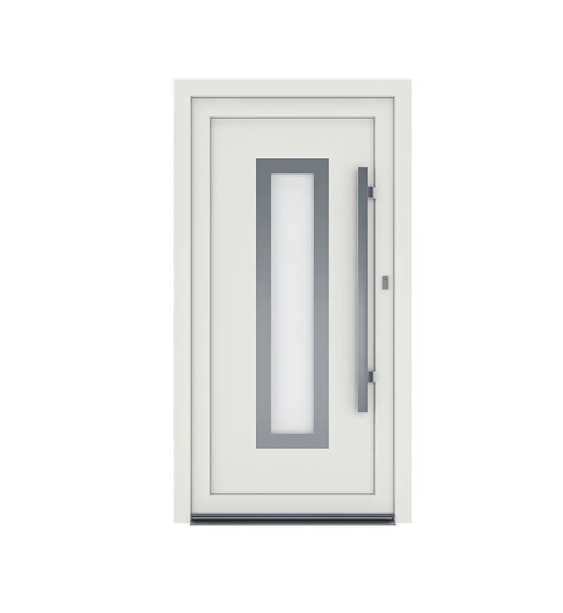 Achterdeur met glas